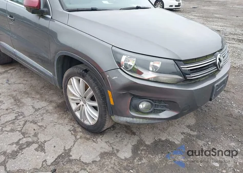 2014 Volkswagen Tiguan Se из США, поврежденный, VIN WVGAV3AX3EW533981